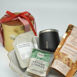 Gold Festive Gift Box
