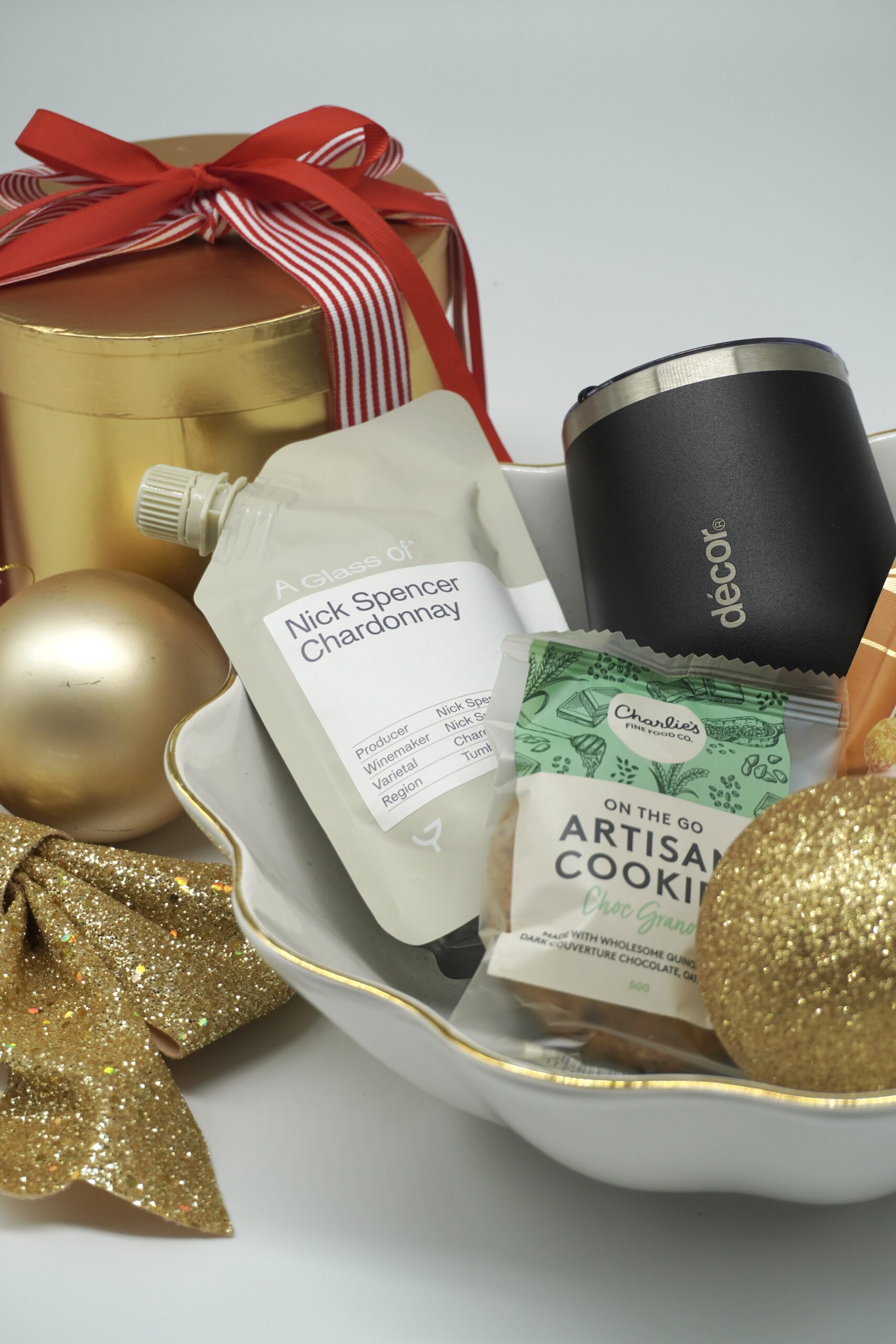 Gold Festive Gift Box - Image 2