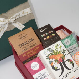 Premium Tea & Gourmet Treats Gift Box