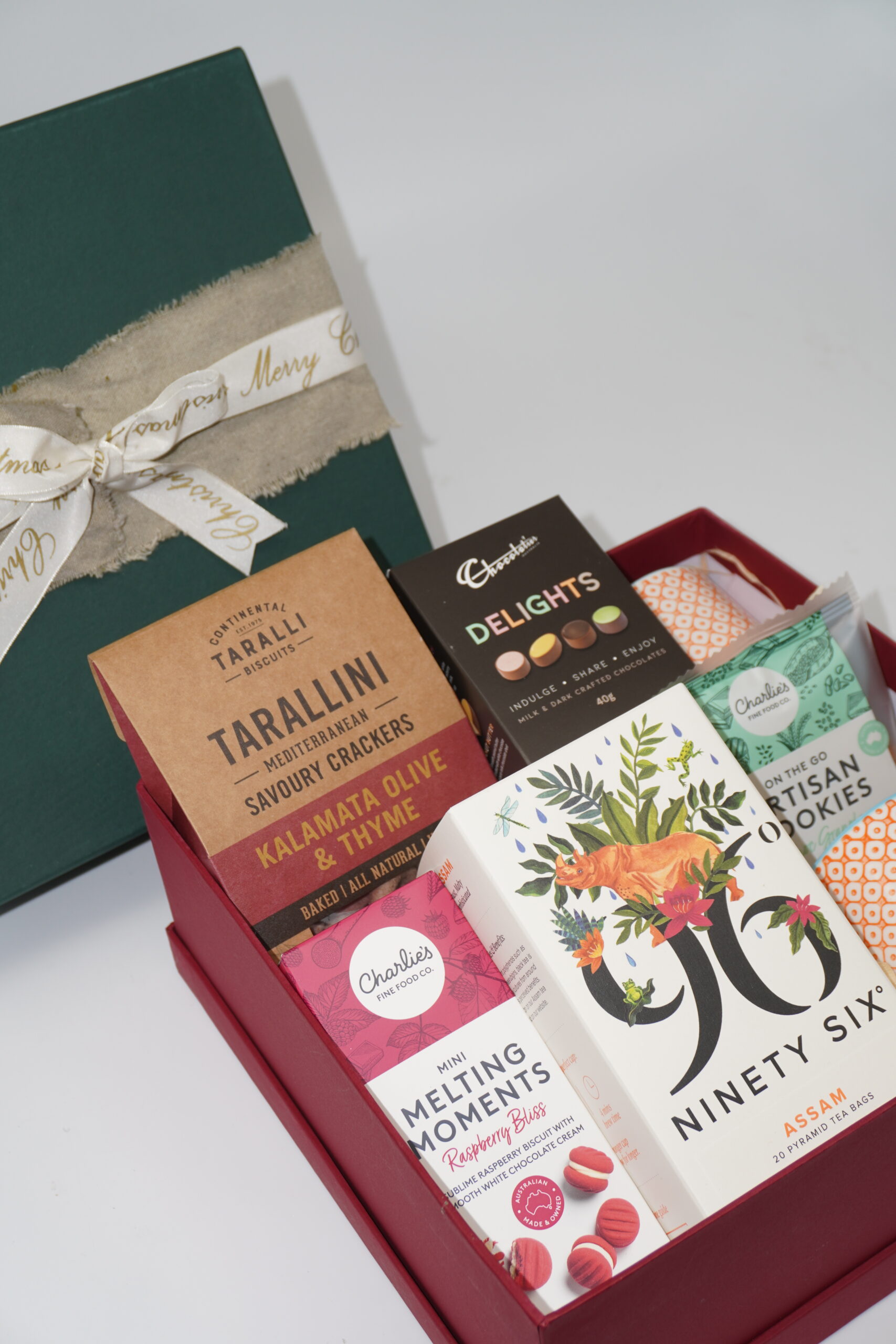 Premium Tea & Gourmet Treats Gift Box
