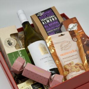 Premium Wine & Gourmet Christmas Gift Box